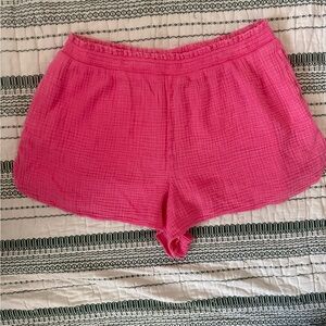 Aerie High Waist Fuchsia Women's Shorts